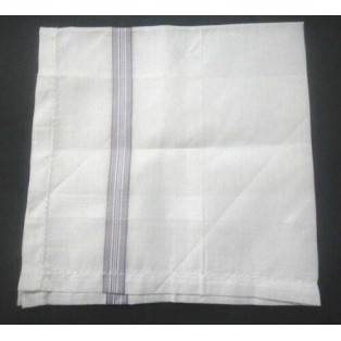 Men White Groom Big Handkerchief Hanky For Monogramming Embroidery Wedding Gift